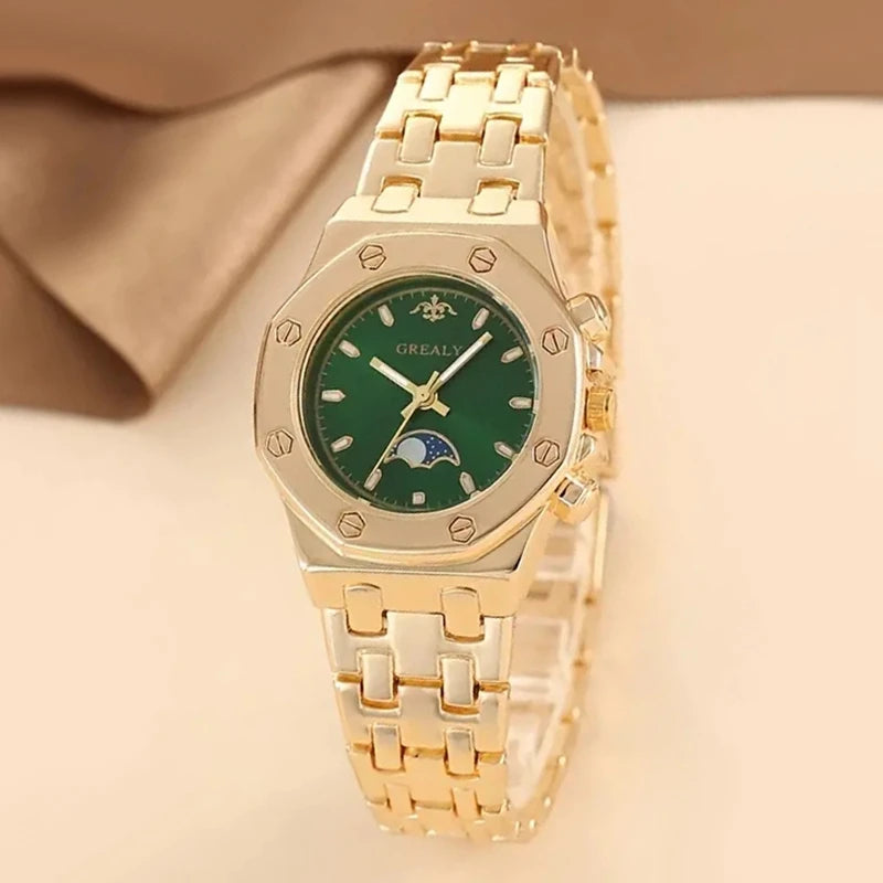 New Fashion Women Watches Luxury Quartz Watch Casual Female Wristwatch Green Simple Women Watches Relogio Feminino Reloj Mujer