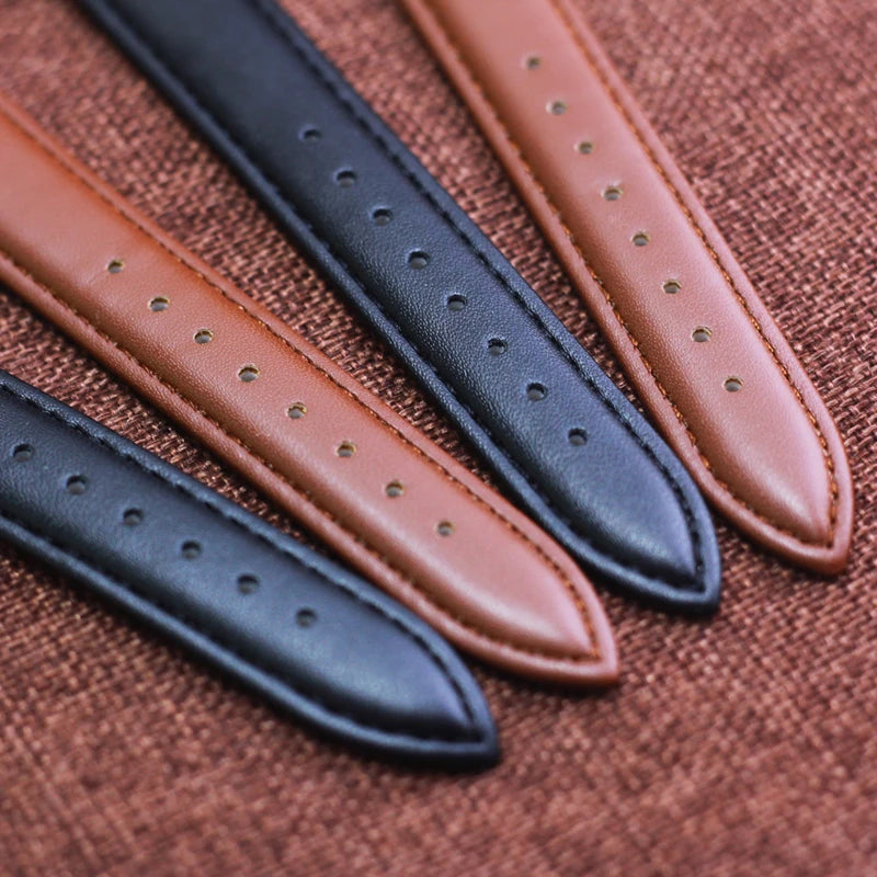 2024 new simple fashion leather strap watches for woman man children boys young students 12hours quartz waterproof watches clock