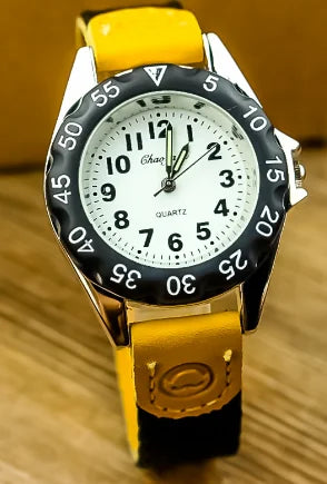 Cute Boys Girls Quartz Watch Kids Children's Fabric Strap Student Time Clock Wristwatch Colorful Number Dial birthday Gifts