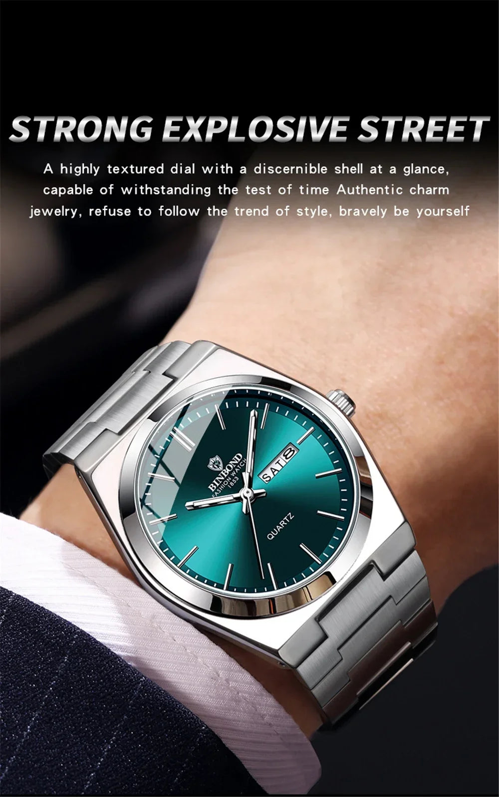 Casual Business Fashion Quartz Wristwatches Gold Movement Clock Men Luxury Watch Automatic Watches Mens Gifts