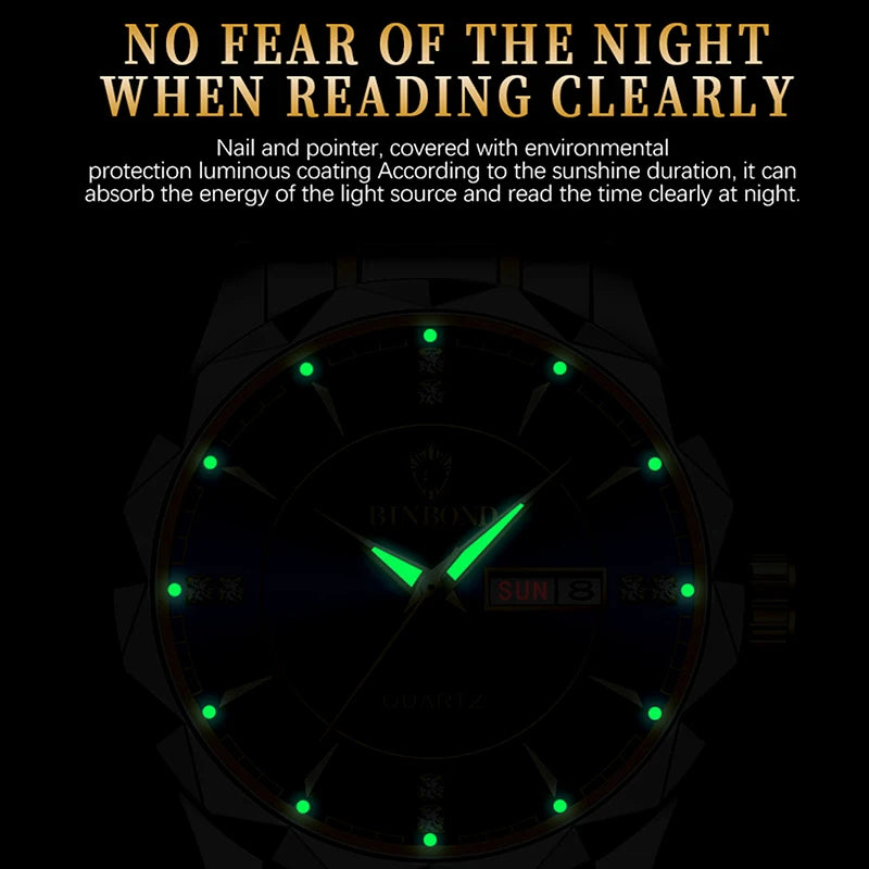 Women Watches Luxury Fashion Ladies Quartz Watch Waterproof Luminous Date Stainless Wristwatch Girlfriend Lovers Gift