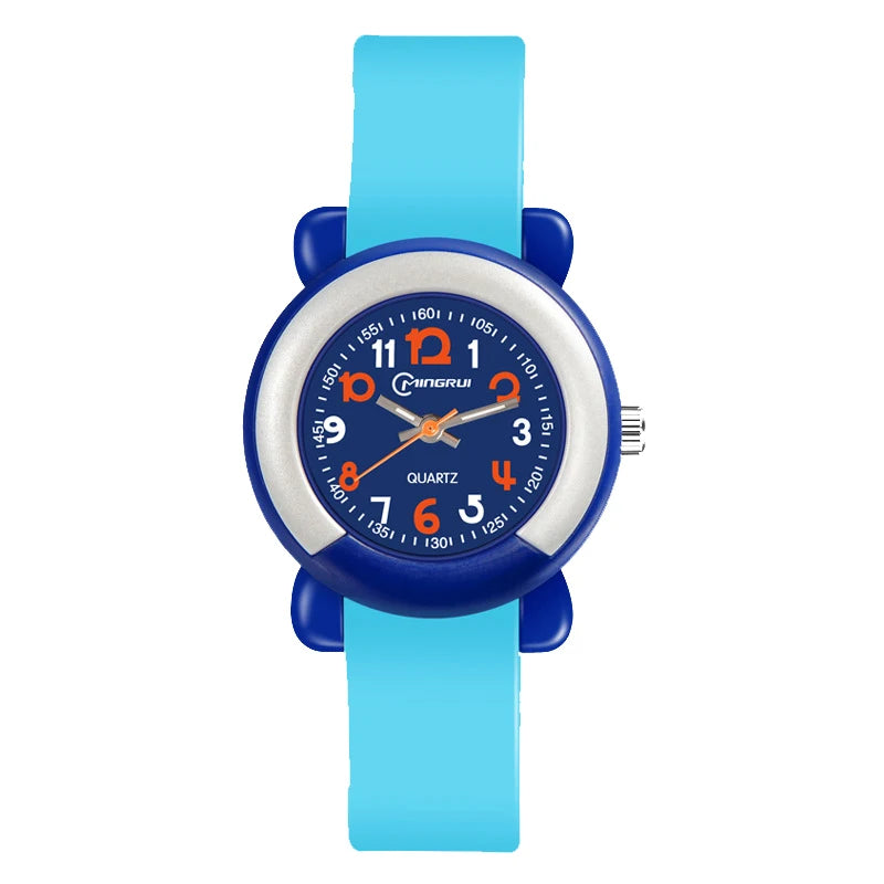 Fashionable kids watch waterproof hands cute cartoon multi-color electronic watch clock gift Watch for children