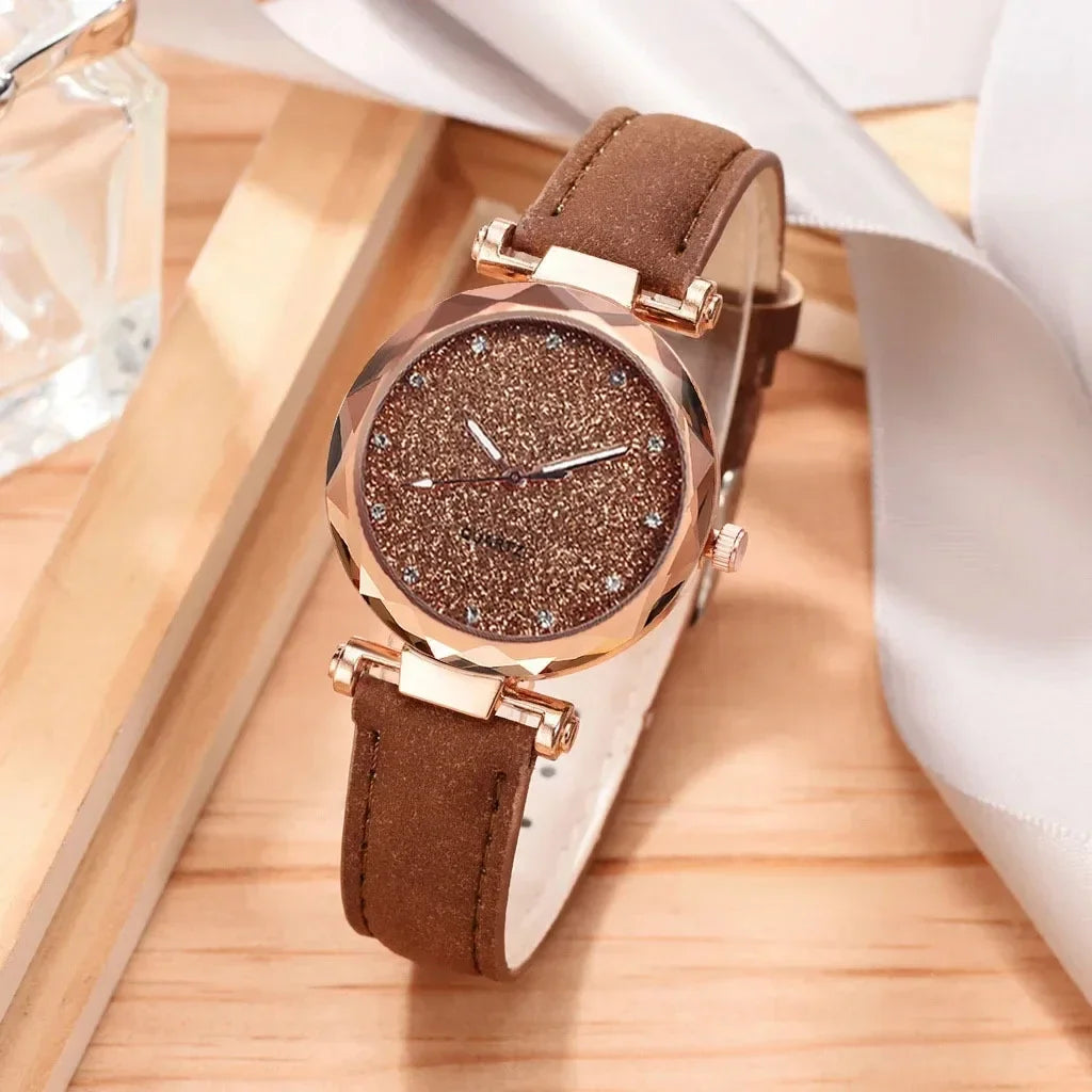 Luxury Rhinestone Bracelet Watch Women Starry Sky Watches Ladies Wristwatch Relogio Feminino Reloj Mujer Montre Femme Clock