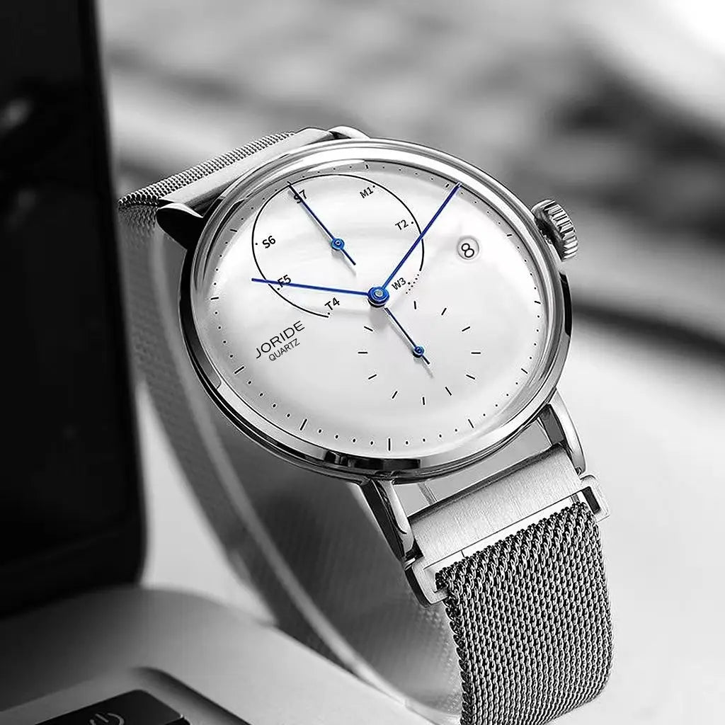 Luxury Premium Watches for men,3D Curved Mirror Sporty Wrist watches, Trendy Student Casual Dress Gifts for man free shipping