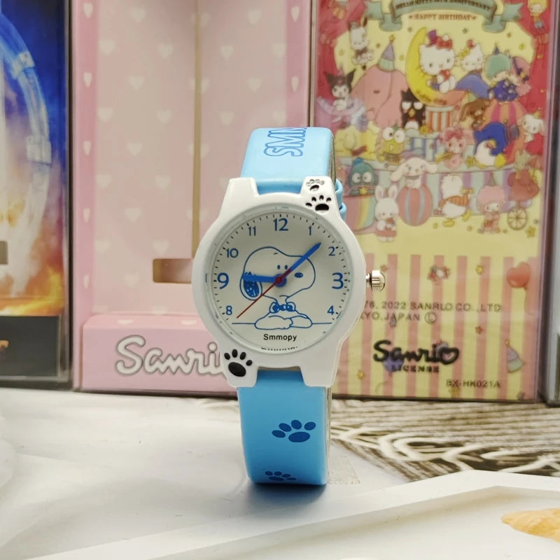 Cute Children's Watch Cartoon Boys Girls Quartz Wristwatch Simple Watch Primary and Secondary School Student Watches Kids Gift
